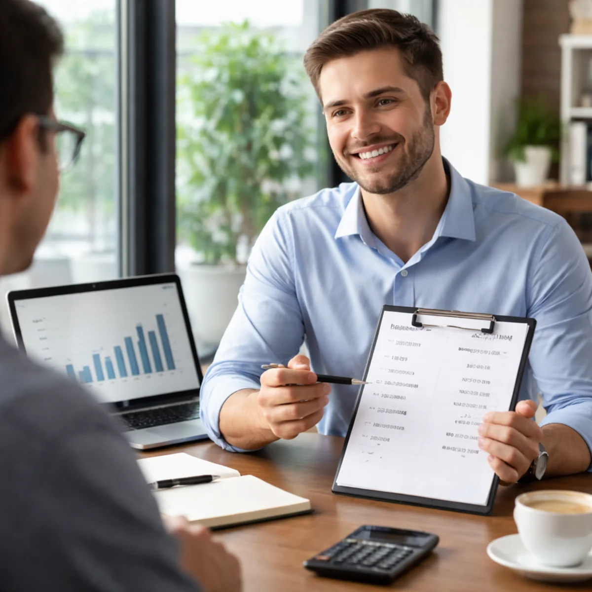 Zmiana pracy w 2026 i negocjacje stawki podczas rozmowy rekrutacyjnej przy biurku